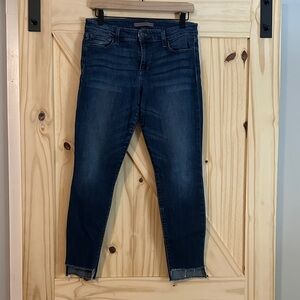 Joe's Jeans Dark Blue Ankle Cropped Denim